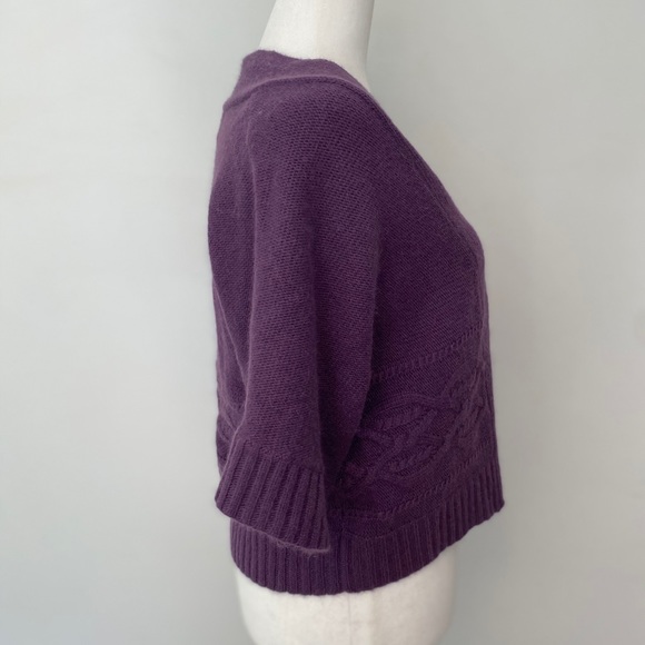 NWT Fenn Wright Manson Cable Wool/Angora Cardigan - Picture 7 of 13